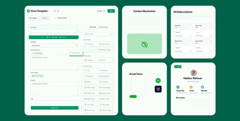 WP User Frontend Pro v4.1.6 汉化版 – 前端用户中心插件 - WP技术帮-WP技术帮
