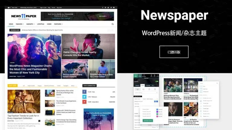 Newspaper v12.7.1 – WordPress 新闻/博客/杂志主题 - WP技术帮-WP技术帮