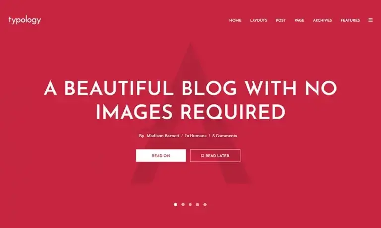 Typology v1.7.6 文字为主的 WordPress 博客主题 - WP技术帮-WP技术帮