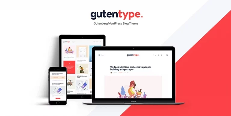 Gutentype v2.1.11 汉化版 – 100%古腾堡博客杂志主题 - WP技术帮-WP技术帮