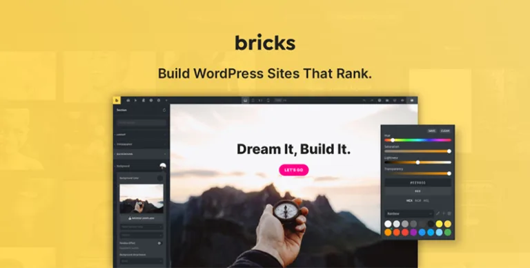 Bricks v2.0.1 中文版 – 集成 WordPress 可视化编辑器的主题 - WP技术帮-WP技术帮