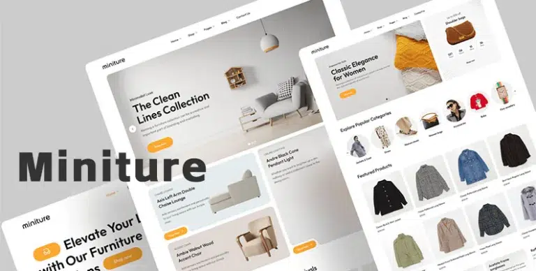 Miniture 主题 v1.1.4 – 极简主义 WooCommerce 主题 - WP技术帮-WP技术帮
