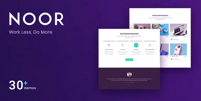 Noor Theme v6.1.0 汉化版 – 轻量化多用途 WordPress 主题 - WP技术帮-WP技术帮