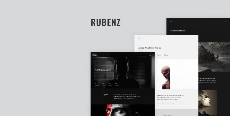 Rubenz v3.3.0 汉化版 – 创意组合 AJAX WordPress 主题 - WP技术帮-WP技术帮